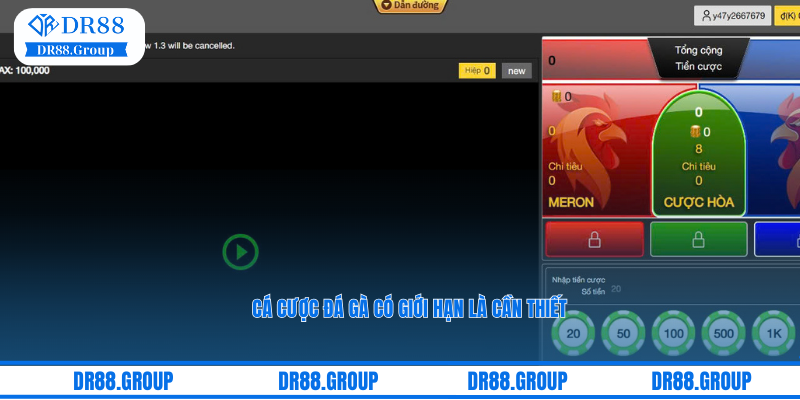 Cá cược đá gà có giới hạn là cần thiết cần nắm rõ trước khi chọn cược