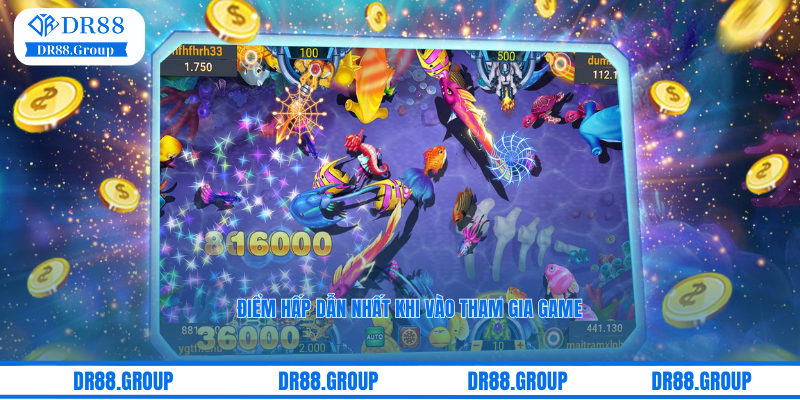 Điểm hấp dẫn nhất khi vào tham gia game